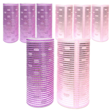 그레이거 히팅 구르프 4cm + 5cm, 퍼플, 베이비핑크, 4세트