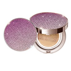 STYLE71 奢華遮瑕氣墊粉餅 15g, 21 Light Beige(色號) 淺紫色漸層(外殼)/Mist Cover款, 1顆