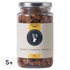 MODERN GURU Crunch吉拿棒手工格蘭諾拉麥片, 230g, 5個