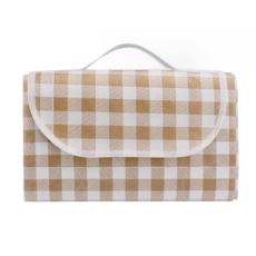 comet Outdoor 戶外野餐墊, 米色格紋