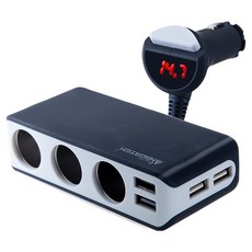ANBORTEH 安伯特 酷電大師 智能電壓監控6.8A擴充座 3孔 + 4 USB, 1個, 7孔