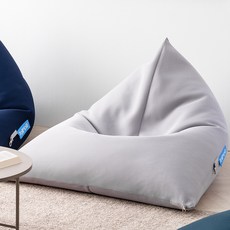 폴리몰리 빈백 + 풋스툴 세트 701A 방수속커버, 그레이