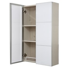 線條浴室櫃, 白色, 1個