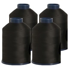 COTTONVILL 高級縫紉機線 2入套裝 45'S/2 1700公尺 100%聚酯纖維, C099, 4件