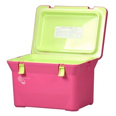 Livewell 日本製 繽紛色系 保冷/保溫冰箱, 粉色, 15L