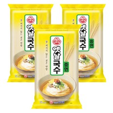 오뚜기옛날 국수 중면, 900g, 3개