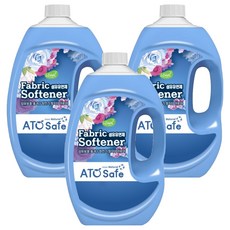ATO Safe 衣物柔軟精 四月香 正裝, 3個, 2.5L