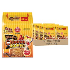 OTTOGI 不倒翁 起司辛辣風味炒麵 130g, 32包