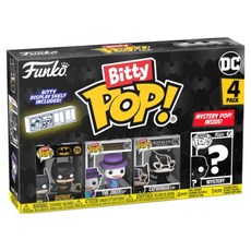 Funko Bitty POP! 蝙蝠俠85周年 Set 4個, 含可堆疊層架, 1組