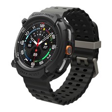 Spigen Apple Watch系列3/2/1 38mm Rugged Armor保護殼 SGP11486, 啞光黑, 1個