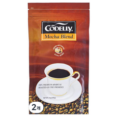 코델리 모카브랜드 분쇄커피, 200g, 2개