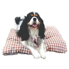 Mon bebe 夢貝貝 雲朵涼感四季床墊 s 咖格 33*45cm, 1入, 33 x 45cm