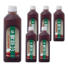 自然補給 養生青草茶 清涼退火, 1L, 6瓶