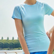 andar 女款網眼短袖T恤