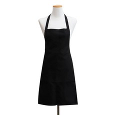 Derhappy 成人用頸掛式圍裙, 黑色, 1個