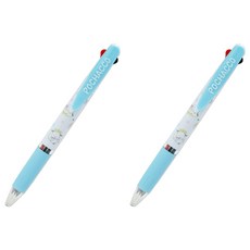 제트스트림 산리오 3색 볼펜 0.5mm, 포차코, 2개