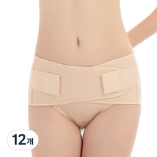 콩 產後骨盆帶 淺米色, 12個