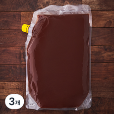 돈까스 소스, 2.5kg, 3개