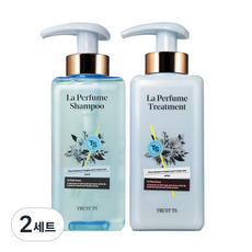 TS 라퍼퓸 샴푸 화이트브리즈 400ml + 트리트먼트 400ml, 2세트