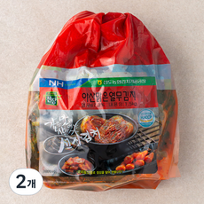 농협 선장 아산맑은열무김치, 1.5kg, 2개