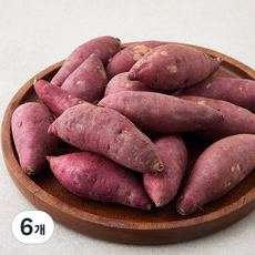 유기농 인증 한입 달수고구마, 6개, 800g
