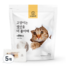 와그작 고양이는 생선을 더 좋아해 21p, 대구, 315g, 5개