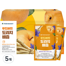 푸드버킷 도라지배즙 30포, 2.4L