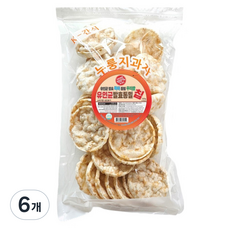 유인균 발효 통밀 칩, 160g, 6개