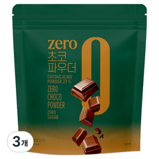 네이쳐티 zero 초코 파우더, 500g, 1개입, 3개