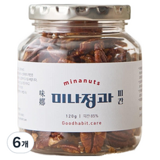Good Habit Mina正果 胡桃, 6個, 120g