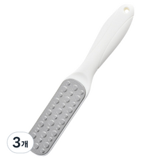블루코지 풋케어 뒷꿈치 발 각질제거기 화이트, 180g, 3개, 1개입