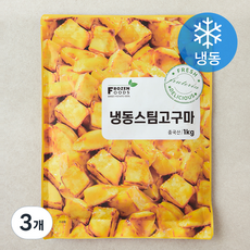 이안 스팀고구마 (냉동), 3개, 1kg