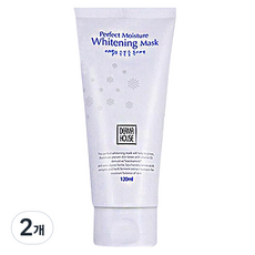 DERMAHOUSE 完美保濕亮白晚安面膜, 120ml, 2個