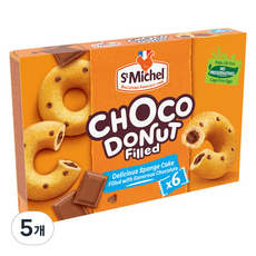생미쉘 초코 필링 도넛, 180g, 5개