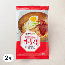 곰곰 매콤달콤한 함흥식 비빔냉면, 492g, 2개