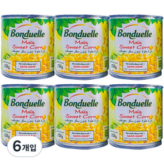 Bonduelle 玉米甜玉米 3p, 450g, 6入
