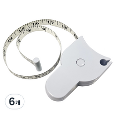미니 다이어트 줄자, 6개