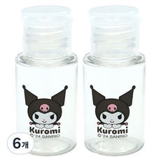 Sanrio 三麗鷗 卡通人物一鍵式分裝瓶 20ml, 6個, 酷洛米