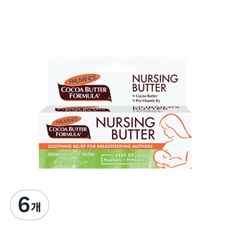 PALMER'S 帕瑪氏 可可油乳頭修護滋潤霜, 30g, 6個