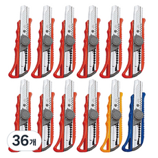 DADA HandGrip 大型美工刀 18mm, 隨機出貨, 36個