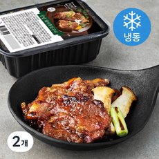 담뿍 양념 돼지목살구이 (냉동), 800g, 2개