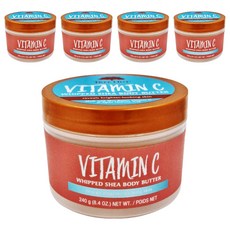 Tree Hut 身體潤膚乳霜 維他命C 240g 深層保濕 嫩白亮膚 改善乾燥, 5罐