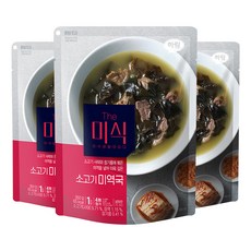 더미식 소고기미역국, 350g, 3개