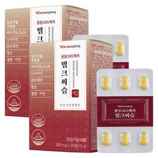 광동 365케어 밀크씨슬, 30정, 2개