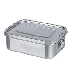 銀離子便當盒 PCL-5 800ml, 銀色, 1個