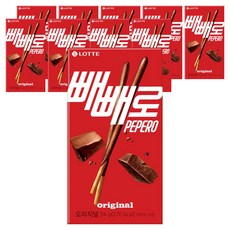 PEPERO 樂天製菓 原味, 54g, 10個