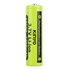 Kinyo 18650 二次鋰單電池 CB-12 33g 18 x 65mm, 1入, 1顆