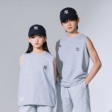 뉴에라 MLB 베이직 로고 오버핏 민소매 티셔츠 뉴욕 양키스 1517097