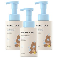 라운드랩 베이비 라인 마일드 탑투토 워시, 300ml, 3개