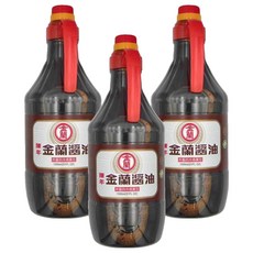 KIMLAN 金蘭 陳年醬油 非基因改造黃豆, 1.5L, 3瓶